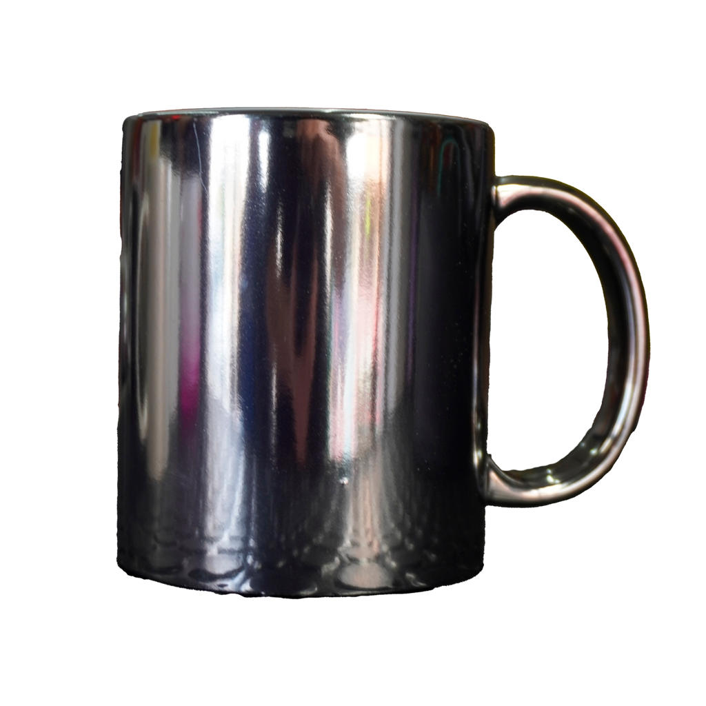 Taza Plateada Para Sublimar