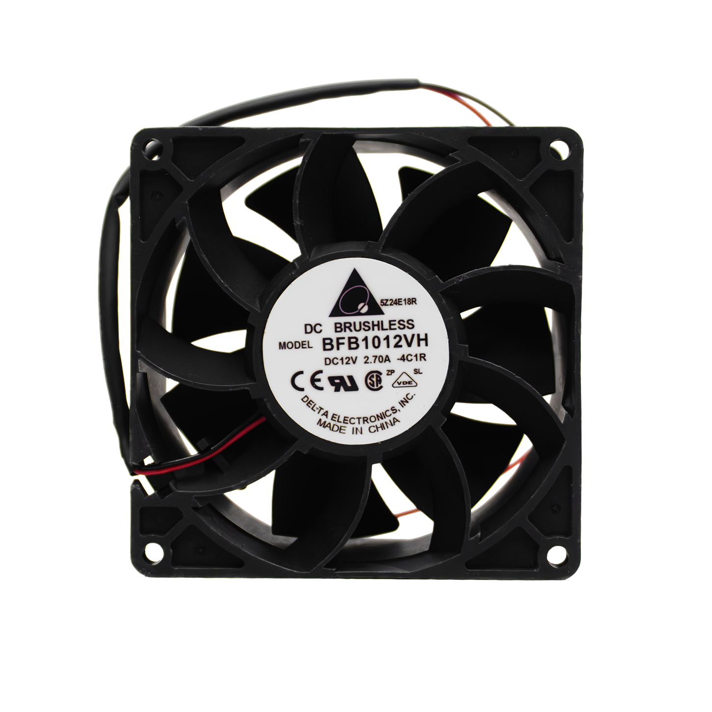 Ventilador de Alta Presión BFB1012VH 12V DC